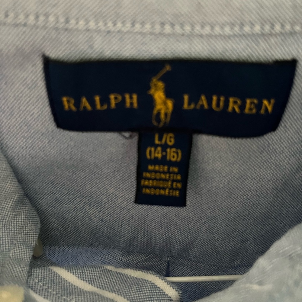 Lot of 2 Ralph Lauren Button Down Shirts-Like New - Picture 2 of 3